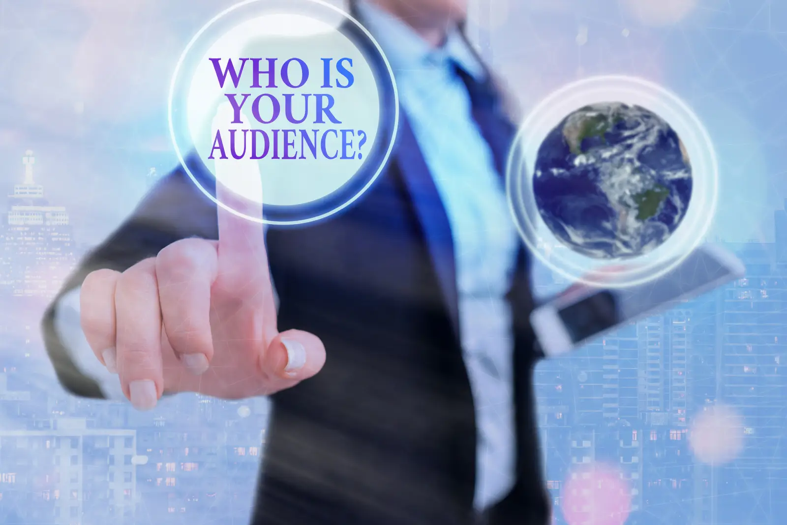 Writing note showing Who Is Your Audience Question. Business concept for who is watching or listening to it Writing note showing Who Is Your Audience Question. Business concept for who is watching or listening to it